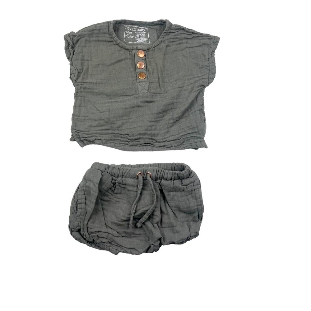 L'ovedbaby Organic Shorts & Top Set
